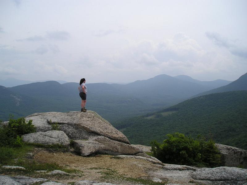 Sugarloaf (19).jpg - Danielle on the summit of Sugarloaf.